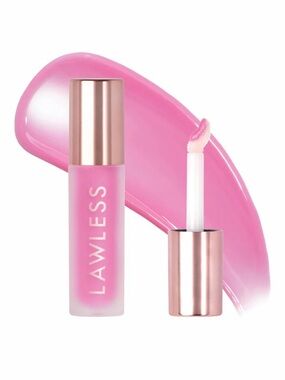 NWT LAWLESS Forget The Filler Lip Plumper Line Smoothing Gloss